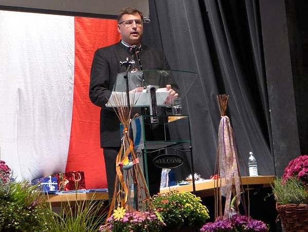 Landrat Stefan Löwl würdigte die Bedeutung des Handwerks für den Landkreis Dachau, betonte aber auch, die Politik müsse die Rahmenbedingungen für das Handwerk verbessern.